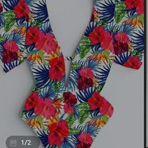 One piece sexy swimsuit